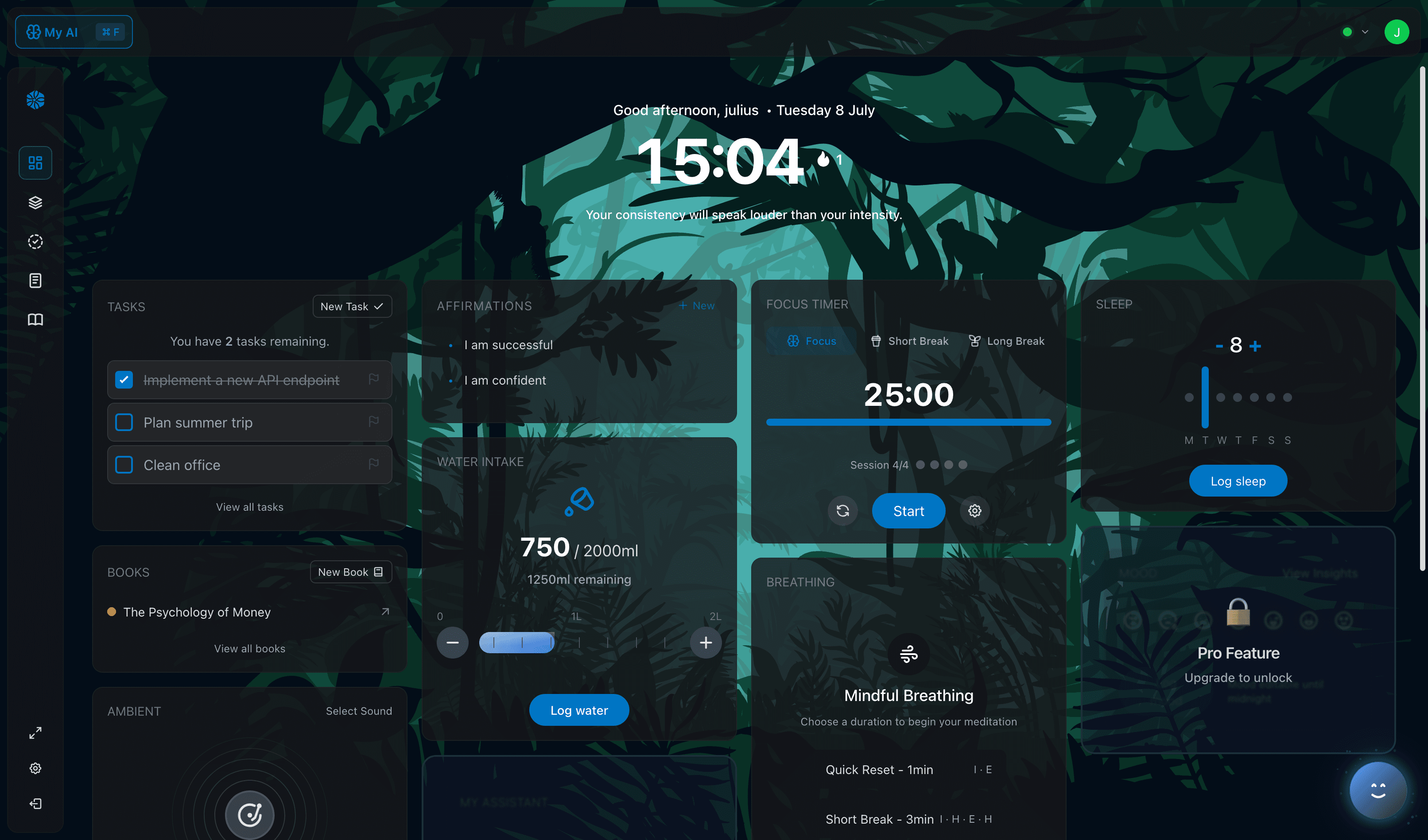 Flowivate Dashboard Preview